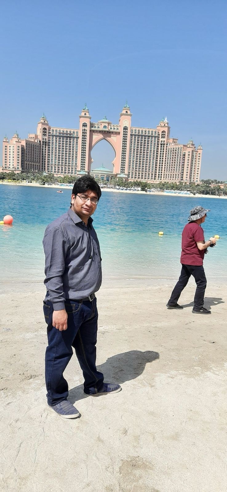 Dubai client travel photo